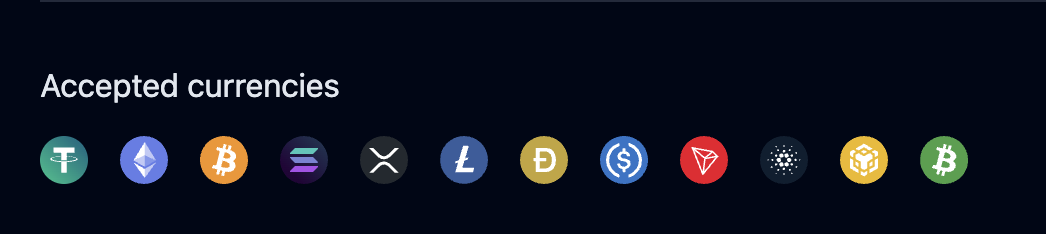 Geaccepteerde betaalmethoden: Mastercard, Visa, Samsung Pay, Apple Pay, Google Pay