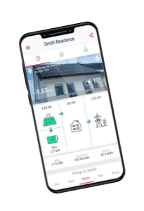 Solaredge monitoring app voorbeeld